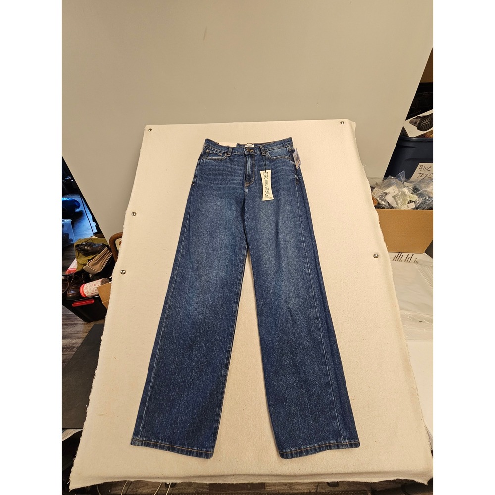 Kensie‎ Jeans The Hannah Slouchy Straight Melbourne Blue Denim Retro Size 2/26
